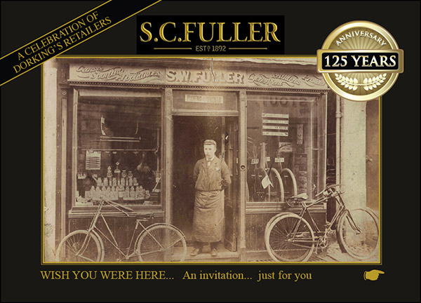 The S.C. Fuller shopfront on South Street, Dorking