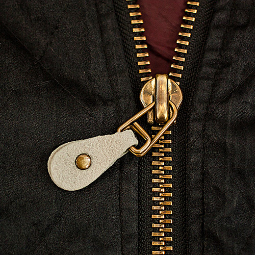 Waxed field jacket